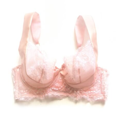 Pink Sheer bra