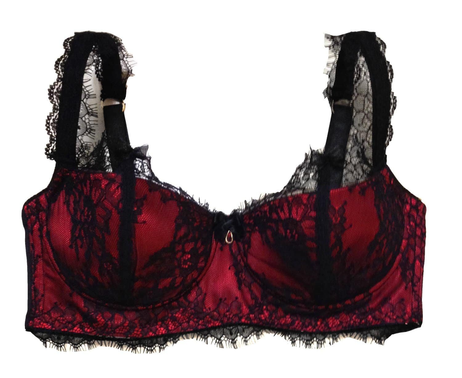 Lace and Silk Balconnet bra - Perfect for plus size - Marianna Giordana  Paris
