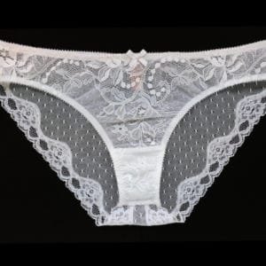 see through panties in white lace