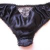 sik navy panties and lace back