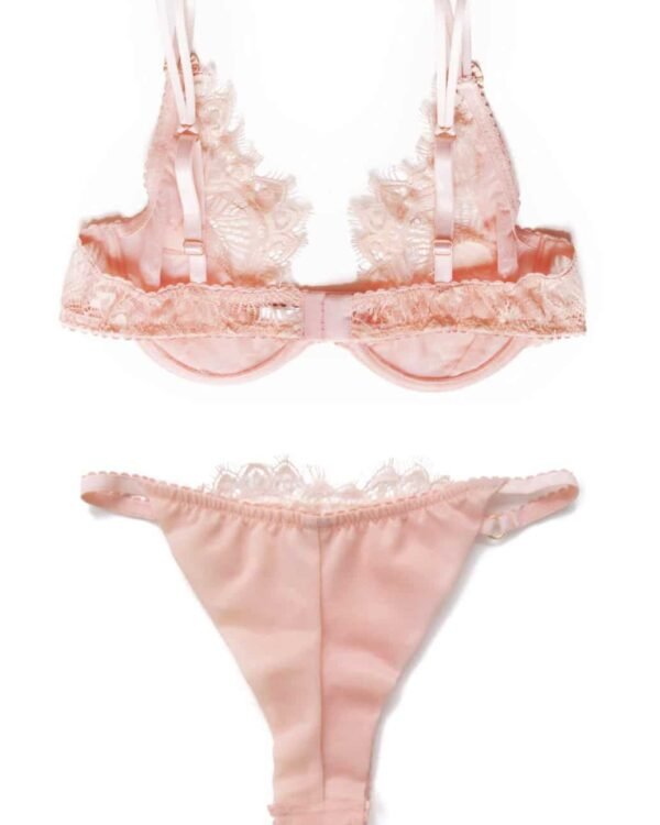 light pink lingerie