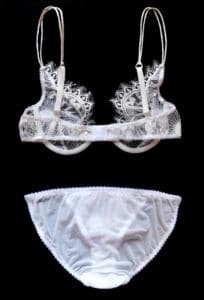 Sheer Lace Brida Bra Wedding Intimates Marianna Giordana