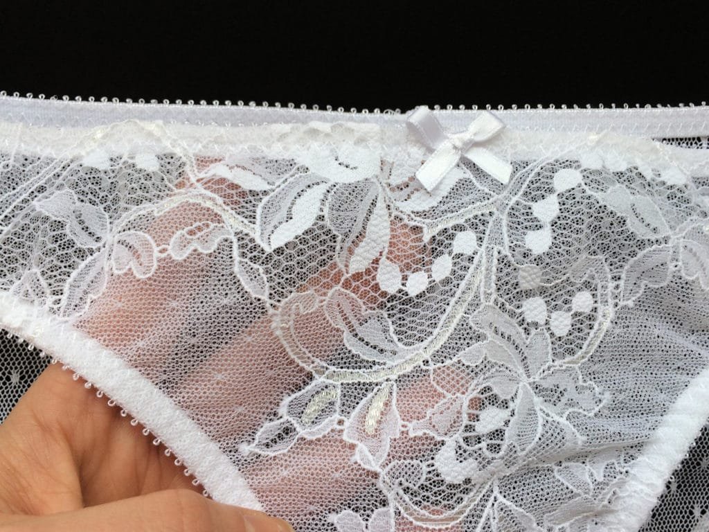 White Sheer Panties | Bridal sheer Panties | Marianna Giordana