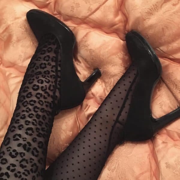 black stockings