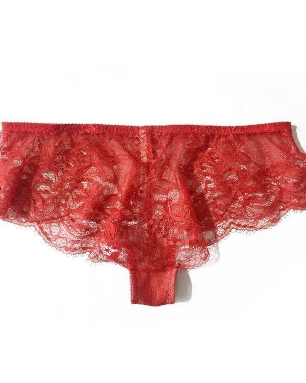 Sheer panties red