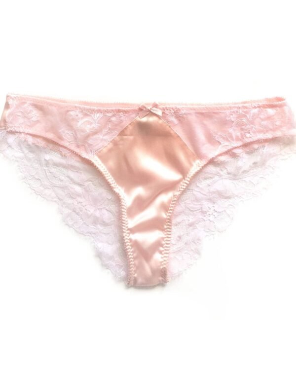 pink lace panties