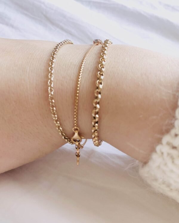mix and match gold bracelet