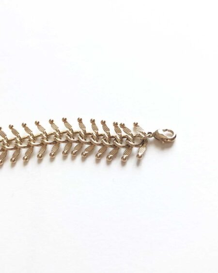 Fancy bracelet gold clasp