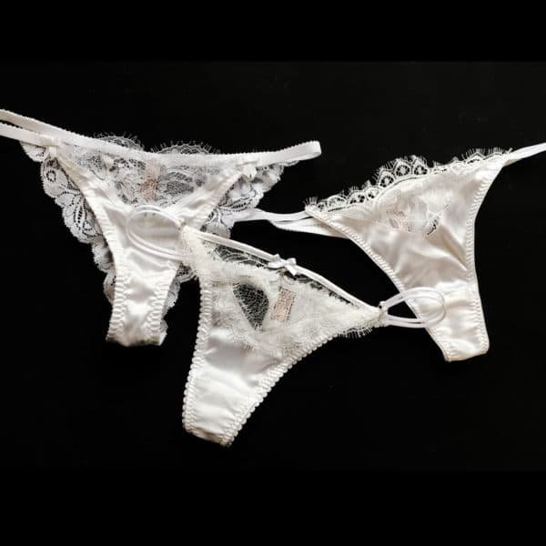 Bridal sheer panties