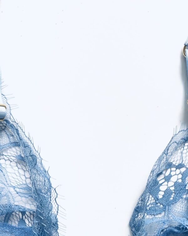 blue bra detail