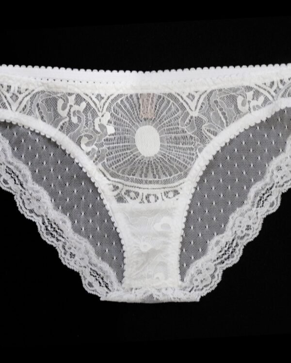 Bridal White Sheer panties