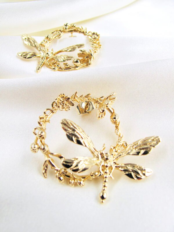 gold plated earring fashion