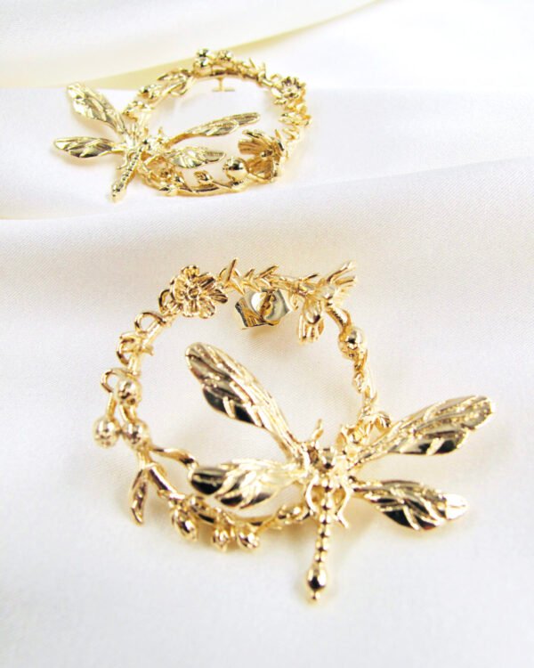 gold plated earring fashion