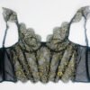 Black and Gold Lace lingerie bra