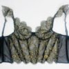 Black and Gold Lace lingerie bra