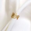 fashionable gold ear cuff