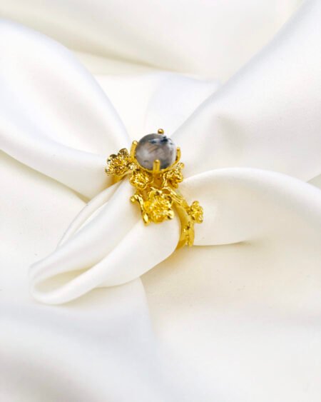 statement gold ring